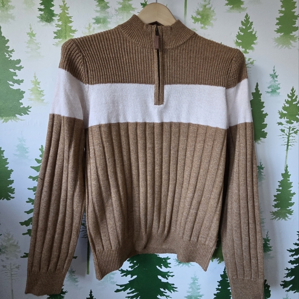 Frye and Co. Mock Neck Long Sleeve Pullover Sweater
